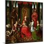 Sacra Conversazione, Altarpiece of St. John the Baptist and St. John the Evangelist, 1474-79-Hans Memling-Mounted Giclee Print