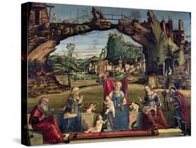 Sacra Conversazione, c.1500-Vittore Carpaccio-Stretched Canvas