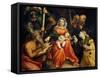 Sacra Conversazione-Lorenzo Lotto-Framed Stretched Canvas