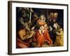 Sacra Conversazione-Lorenzo Lotto-Framed Giclee Print