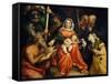 Sacra Conversazione-Lorenzo Lotto-Framed Stretched Canvas