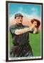 Sacramento, CA, Sacramento Pacific Coast League, Danzig, Baseball Card-Lantern Press-Framed Art Print