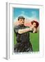 Sacramento, CA, Sacramento Pacific Coast League, Danzig, Baseball Card-Lantern Press-Framed Art Print
