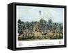 Sacramento, California, 1849-null-Framed Stretched Canvas