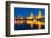 Sacramento California at Night-Andy777-Framed Photographic Print