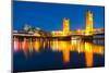 Sacramento California at Night-Andy777-Mounted Photographic Print