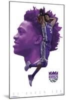 Sacramento Kings - De'Aaron Fox-null-Mounted Poster