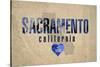 Sacramento-Red Atlas Designs-Stretched Canvas