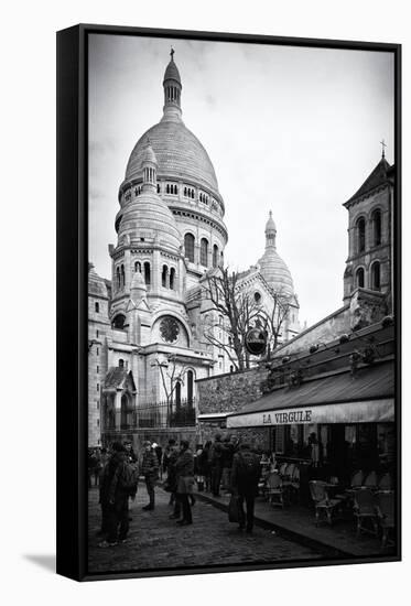 Sacre-C?ur Basilica - Montmartre - Paris - France-Philippe Hugonnard-Framed Stretched Canvas