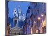 Sacre Coeur and Notre Dame de Lorette, Paris, France-Walter Bibikow-Mounted Photographic Print