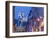 Sacre Coeur and Notre Dame de Lorette, Paris, France-Walter Bibikow-Framed Photographic Print