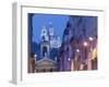 Sacre Coeur and Notre Dame de Lorette, Paris, France-Walter Bibikow-Framed Photographic Print