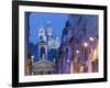 Sacre Coeur and Notre Dame de Lorette, Paris, France-Walter Bibikow-Framed Photographic Print