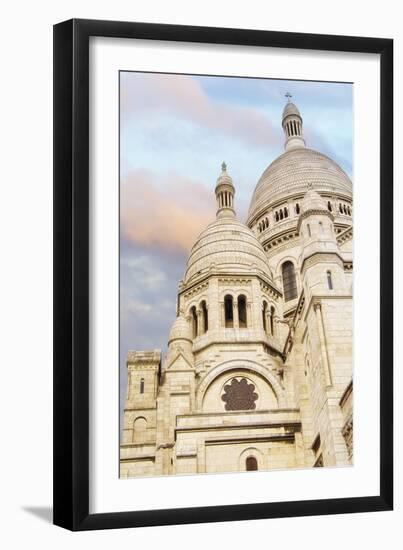 Sacre-Coeur At Sunset-Cora Niele-Framed Giclee Print