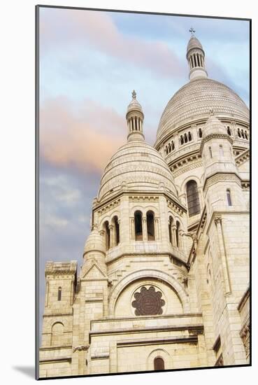 Sacre-Coeur At Sunset-Cora Niele-Mounted Giclee Print