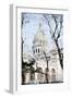 Sacre Cœur Basilica - In the Style of Oil Painting-Philippe Hugonnard-Framed Giclee Print