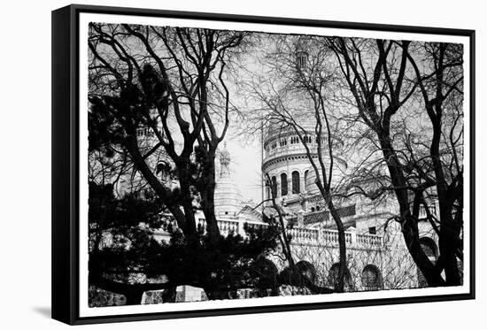 Sacre-Cœur Basilica - Montmartre - Paris-Philippe Hugonnard-Framed Stretched Canvas