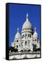 Sacre Coeur Basilica on Montmartre, Paris, France, Europe-Hans-Peter Merten-Framed Stretched Canvas