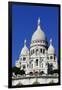 Sacre Coeur Basilica on Montmartre, Paris, France, Europe-Hans-Peter Merten-Framed Premium Photographic Print