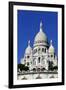 Sacre Coeur Basilica on Montmartre, Paris, France, Europe-Hans-Peter Merten-Framed Premium Photographic Print