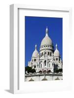 Sacre Coeur Basilica on Montmartre, Paris, France, Europe-Hans-Peter Merten-Framed Photographic Print