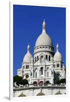 Sacre Coeur Basilica on Montmartre, Paris, France, Europe-Hans-Peter Merten-Framed Photographic Print