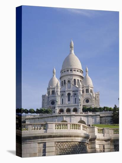 Sacre Coeur Basilica, Paris, France, Europe-Philip Craven-Stretched Canvas