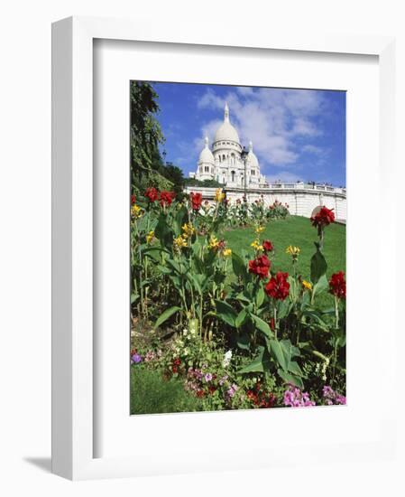 Sacre Coeur Cathedral, Paris, France, Europe-Richard Nebesky-Framed Photographic Print