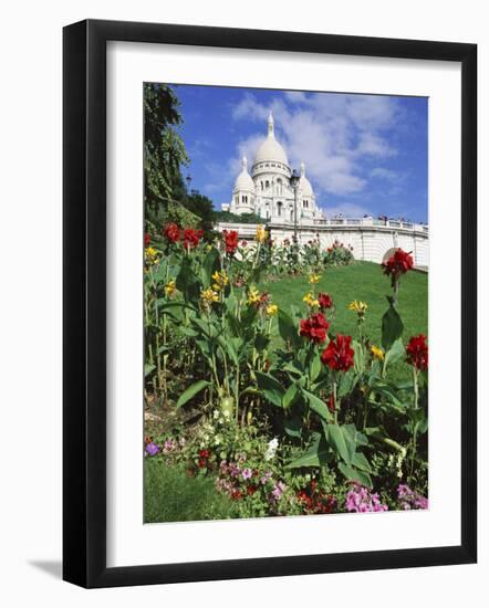 Sacre Coeur Cathedral, Paris, France, Europe-Richard Nebesky-Framed Photographic Print