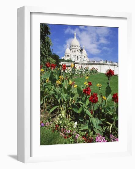 Sacre Coeur Cathedral, Paris, France, Europe-Richard Nebesky-Framed Photographic Print