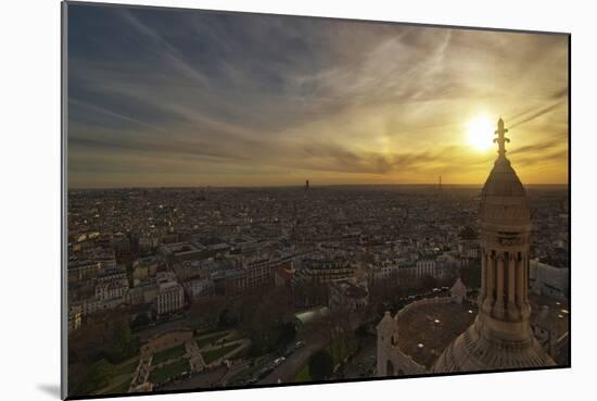 Sacré Coeur, Church, Paris, France-Sebastien Lory-Mounted Photographic Print