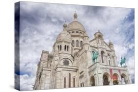 Sacre-Coeur II-Cora Niele-Stretched Canvas