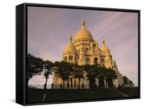 Sacre Coeur, Montmartre, Paris, France, Europe-David Hughes-Framed Stretched Canvas