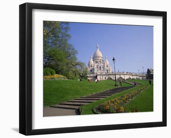 Sacre Coeur, Montmartre, Paris, France, Europe-Rainford Roy-Framed Photographic Print