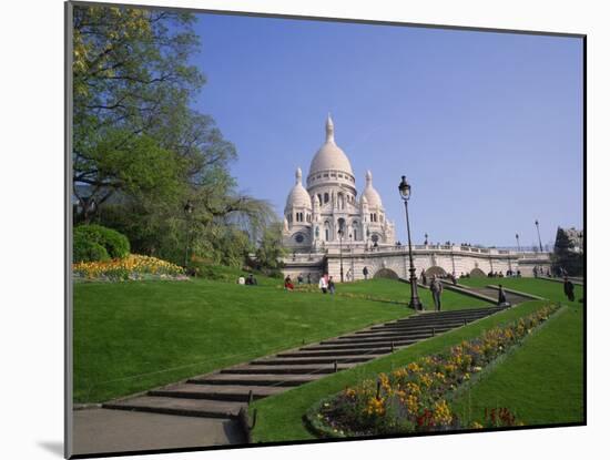 Sacre Coeur, Montmartre, Paris, France, Europe-Rainford Roy-Mounted Photographic Print
