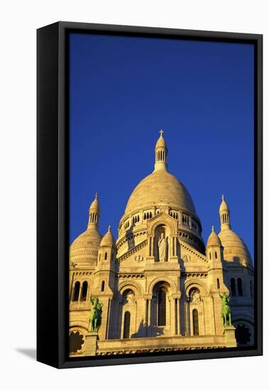 Sacre Coeur, Montmartre, Paris, France, Europe-Neil-Framed Stretched Canvas