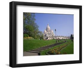 Sacre Coeur, Montmartre, Paris, France, Europe-Rainford Roy-Framed Photographic Print