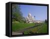 Sacre Coeur, Montmartre, Paris, France, Europe-Rainford Roy-Framed Stretched Canvas