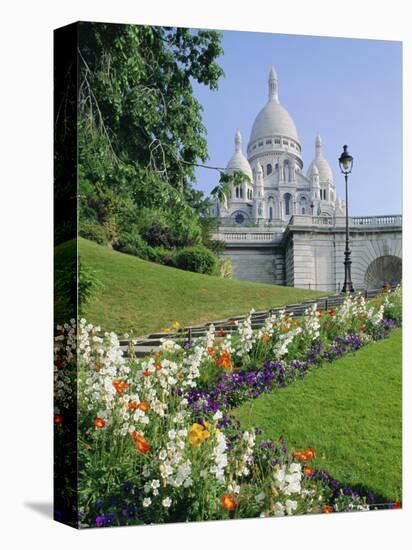 Sacre Coeur, Paris, France, Europe-Hans Peter Merten-Stretched Canvas