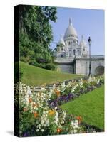 Sacre Coeur, Paris, France, Europe-Hans Peter Merten-Stretched Canvas
