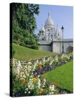 Sacre Coeur, Paris, France, Europe-Hans Peter Merten-Stretched Canvas