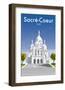 Sacre Coure - Dave Thompson Contemporary Travel Print-Dave Thompson-Framed Giclee Print