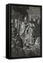 Sacre De Baudouin De Boulogne Dit Baudouin Ier (V. 1065-1118), Roi De Jerusalem - the Coronation Of-Unknown Artist-Framed Stretched Canvas