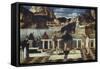 Sacred Allegory-Giovanni Bellini-Framed Stretched Canvas