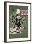 Sacred Ape-Jean-Michel Basquiat-Framed Giclee Print