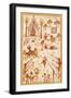 Sacred Ceremony, Miniature, India 17th Century-null-Framed Giclee Print