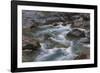 Sacred Dancing Cascade in McDonald Creek in Glacier National Park, Montana, USA-Chuck Haney-Framed Photographic Print