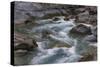 Sacred Dancing Cascade in McDonald Creek in Glacier National Park, Montana, USA-Chuck Haney-Stretched Canvas