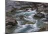 Sacred Dancing Cascade in McDonald Creek in Glacier National Park, Montana, USA-Chuck Haney-Mounted Photographic Print