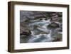 Sacred Dancing Cascade in McDonald Creek in Glacier National Park, Montana, USA-Chuck Haney-Framed Photographic Print